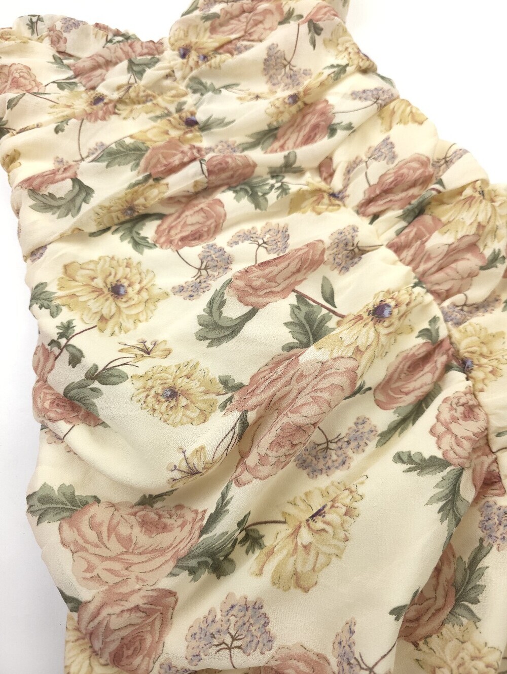 Vici Gorgeous Cream Floral Dress Sz Xs - Picture 5 of 13